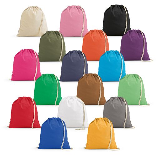 Sac à cordon Lhotse rCOTON 140 g/m². Cordon en coton recyclé