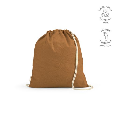 Sac à cordon Lhotse rCOTON 140 g/m². Cordon en coton recyclé - 2