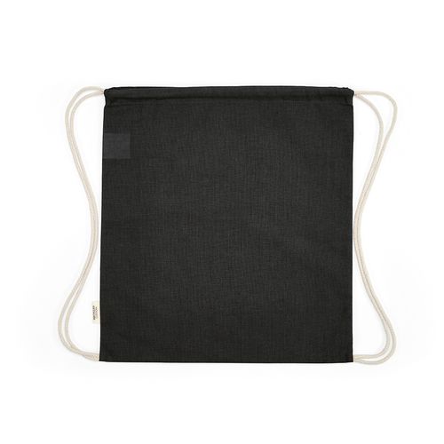 Sac à cordon Lhotse rCOTON 140 g/m². Cordon en coton recyclé