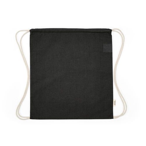 Sac à cordon Lhotse rCOTON 140 g/m². Cordon en coton recyclé