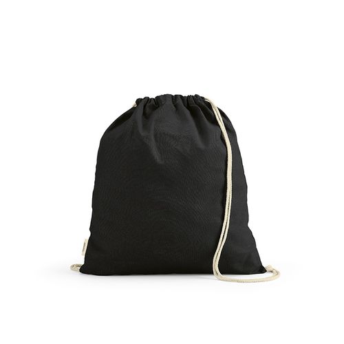 black Petate Lhotse de algodón reciclado 140 gsm. Cuerdas de rCotton