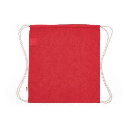 Sac à cordon Lhotse rCOTON 140 g/m². Cordon en coton recyclé
