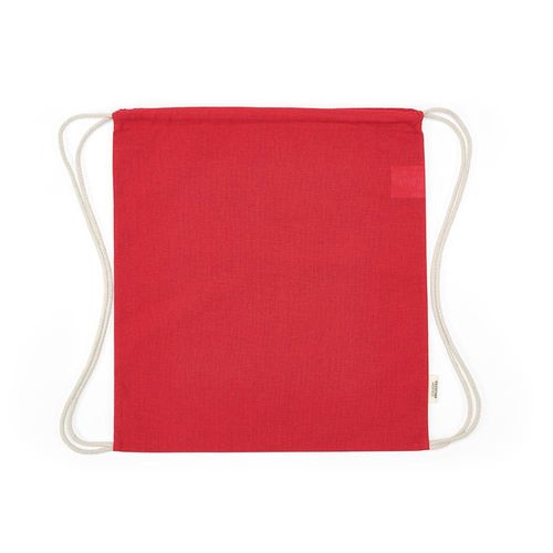 Sac à cordon Lhotse rCOTON 140 g/m². Cordon en coton recyclé