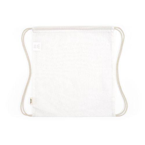 Sac à cordon Lhotse rCOTON 140 g/m². Cordon en coton recyclé