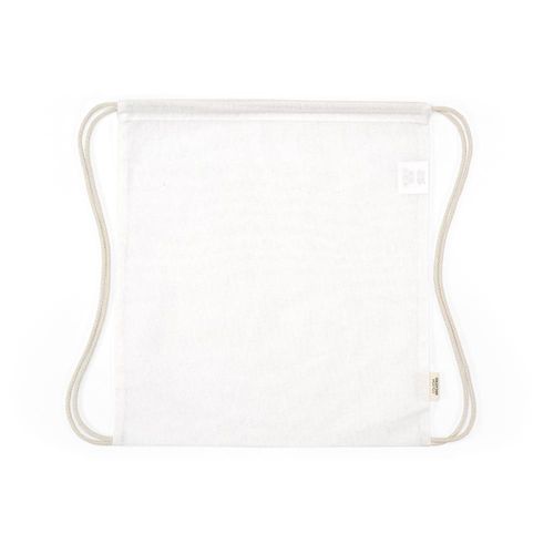 Sac à cordon Lhotse rCOTON 140 g/m². Cordon en coton recyclé