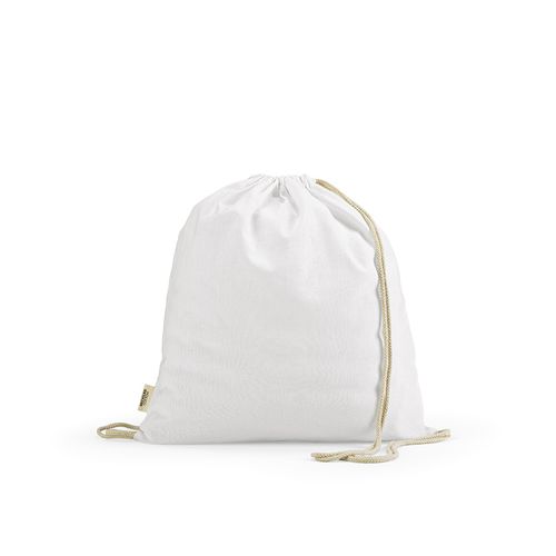 white Petate Lhotse de algodón reciclado 140 gsm. Cuerdas de rCotton