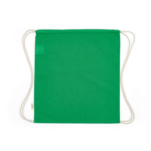 Sac à cordon Lhotse rCOTON 140 g/m². Cordon en coton recyclé