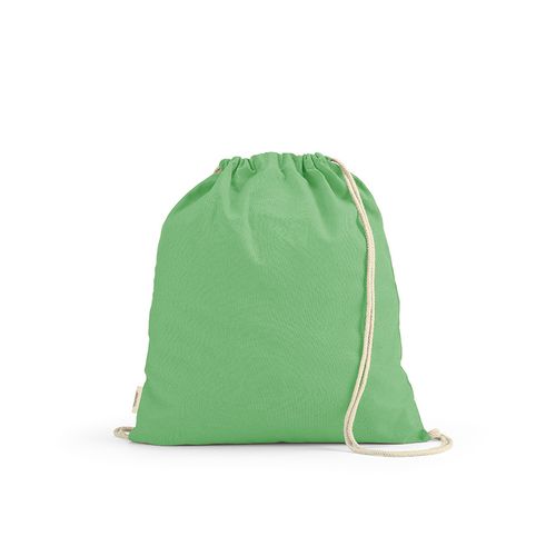 Sac à cordon Lhotse rCOTON 140 g/m². Cordon en coton recyclé