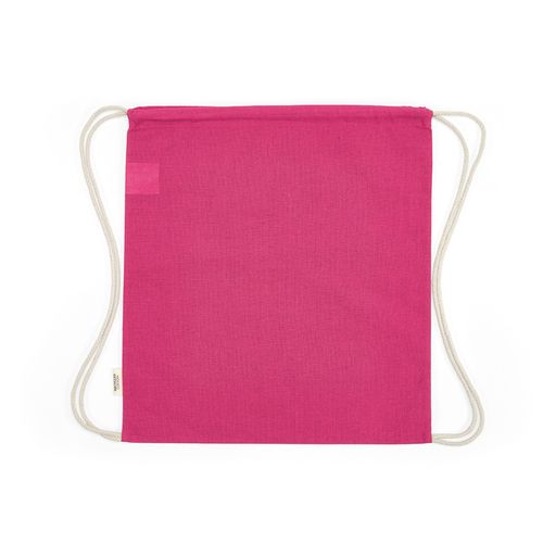 Sac à cordon Lhotse rCOTON 140 g/m². Cordon en coton recyclé