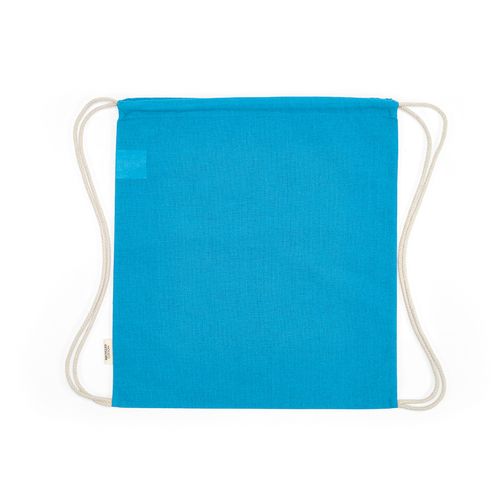 Sac à cordon Lhotse rCOTON 140 g/m². Cordon en coton recyclé