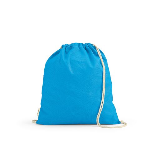 azul claro Petate Lhotse de algodón reciclado 140 gsm. Cuerdas de rCotton
