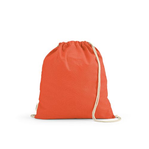 Sac à cordon Lhotse rCOTON 140 g/m². Cordon en coton recyclé