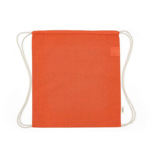 Sac à cordon Lhotse rCOTON 140 g/m². Cordon en coton recyclé