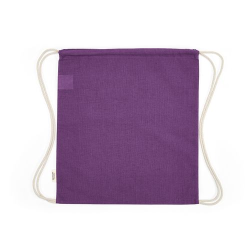 Sac à cordon Lhotse rCOTON 140 g/m². Cordon en coton recyclé