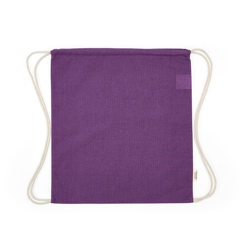 Sac à cordon Lhotse rCOTON 140 g/m². Cordon en coton recyclé
