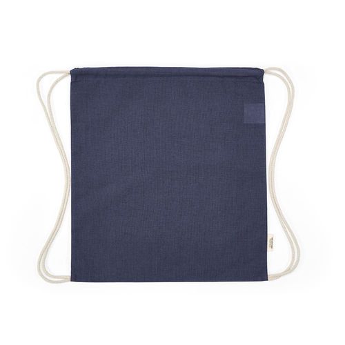 Sac à cordon Lhotse rCOTON 140 g/m². Cordon en coton recyclé
