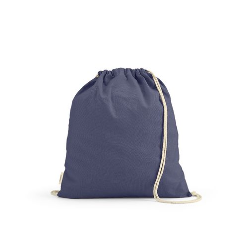 azul marino Petate Lhotse de algodón reciclado 140 gsm. Cuerdas de rCotton
