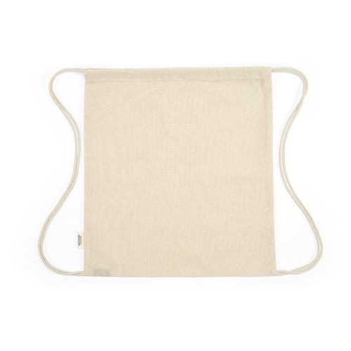 Sac à cordon Lhotse rCOTON 140 g/m². Cordon en coton recyclé