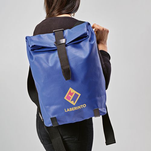 Sac à dos Berlin 23L rCoton 340 g/m²et rPU. Poche ordinateur 17"