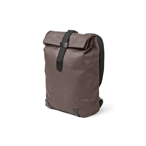 gray Mochila Berlin de 23L de rCotton de 340 gsm y rPU. PC de 17