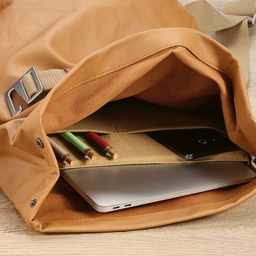 Sac à dos Berlin 23L rCoton 340 g/m²et rPU. Poche ordinateur 17"