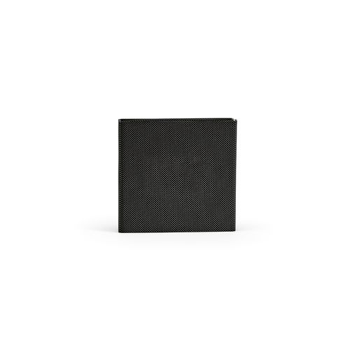 black Cargador inalámbrico Linnaeus; de rPU, 15 W. Puerto USB-C