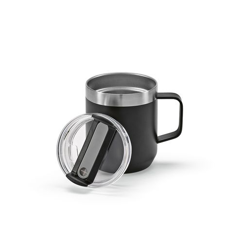 Mug Shinano inox 440 ml. Double paroie et bouchon rotatif
