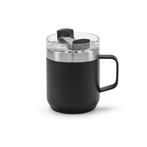 Mug Shinano inox 440 ml. Double paroie et bouchon rotatif