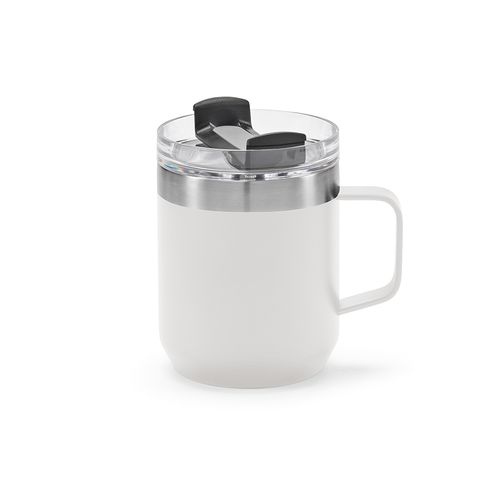 Mug Shinano inox 440 ml. Double paroie et bouchon rotatif