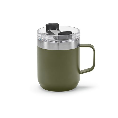 Mug Shinano inox 440 ml. Double paroie et bouchon rotatif