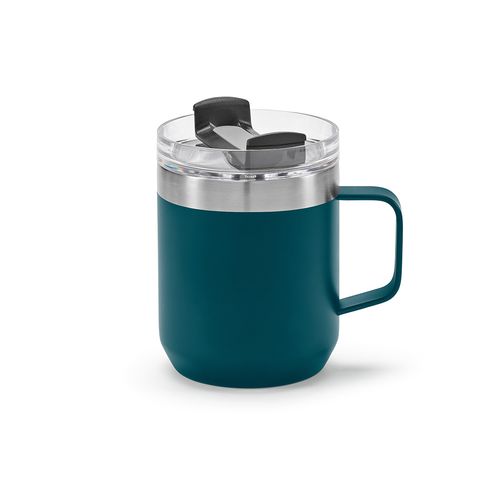 Taza Shinano; de rInox de 440 ml. Doble pared y tapa giratoria