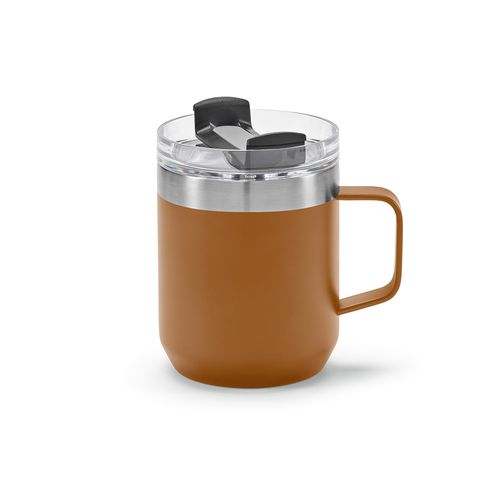 Taza Shinano; de rInox de 440 ml. Doble pared y tapa giratoria