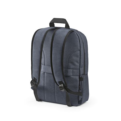 blue Mochila Madrid de 22 L, de nailon reciclado y rPET. PC de 17