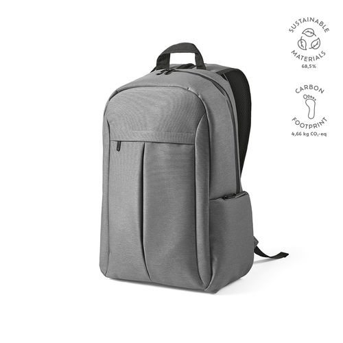 Mochila Madrid de 22 L, de nailon reciclado y rPET. PC de 17