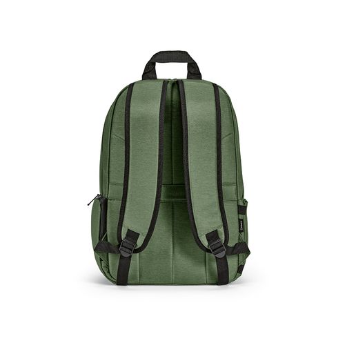 ejército verde Mochila Madrid de 22 L, de nailon reciclado y rPET. PC de 17