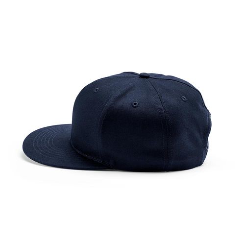 blue Gorra Cornell de rCotton de 280 gsm. 5 paneles y cierre a presión