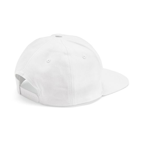 white Gorra Cornell de rCotton de 280 gsm. 5 paneles y cierre a presión
