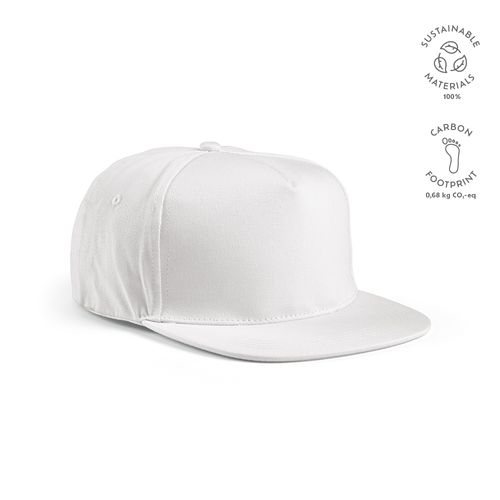 Casquette Cornell, rCOTON 280 g/m². 5 pans, fermeture à pression