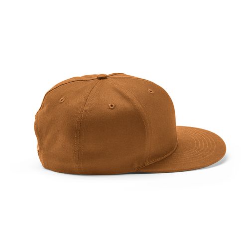camel Gorra Cornell de rCotton de 280 gsm. 5 paneles y cierre a presión