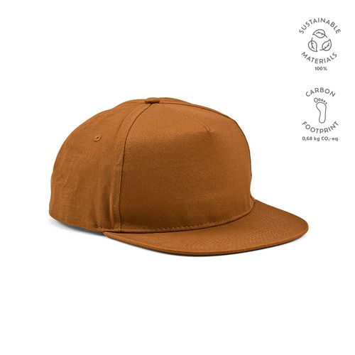 Casquette Cornell, rCOTON 280 g/m². 5 pans, fermeture à pression
