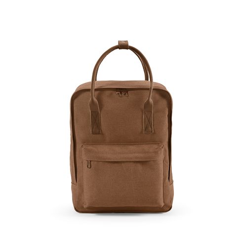 Mochila Stockholm  18L Algodón reciclado de 450 gsm. Asas rPET.