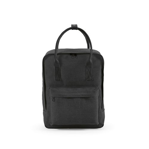 Mochila Stockholm  18L Algodón reciclado de 450 gsm. Asas rPET.