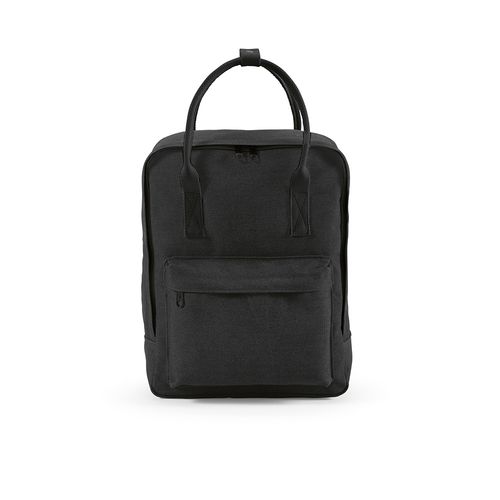 Mochila Stockholm  18L Algodón reciclado de 450 gsm. Asas rPET.