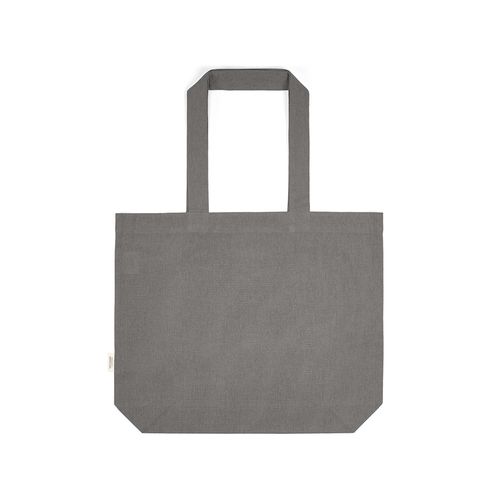 gray Bolsa de Compra Aconcagua; rCotton 280 gsm. Asas 65 cm y fuelle