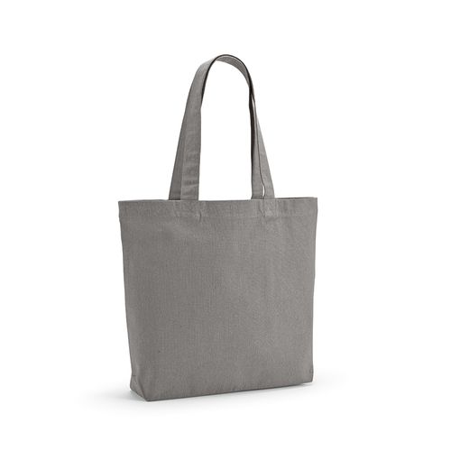 gray Bolsa de Compra Aconcagua; rCotton 280 gsm. Asas 65 cm y fuelle
