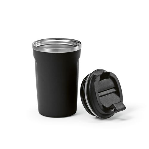 Vaso de viaje Limpopo; rInox, 490 ml. Doble pared, hermético