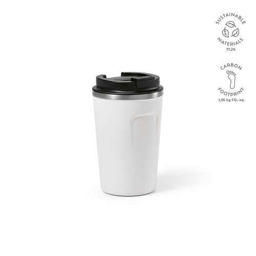 Vaso de viaje Limpopo; rInox, 490 ml. Doble pared, hermético