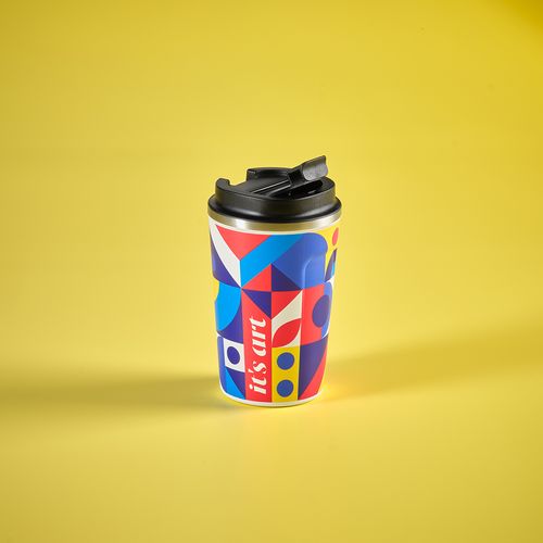 Gobelet de voyage Limpopo rSS 490ml. Double paroi, étanche