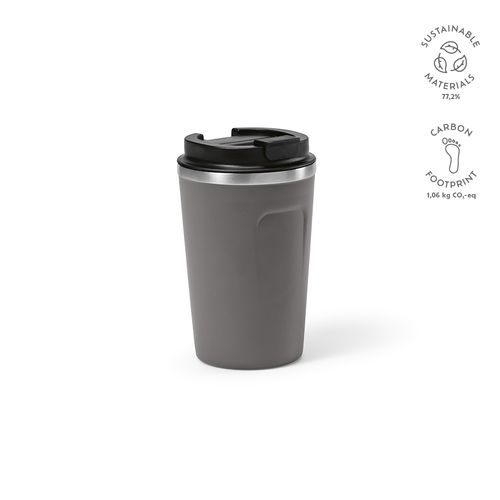 Vaso de viaje Limpopo; rInox, 490 ml. Doble pared, hermético