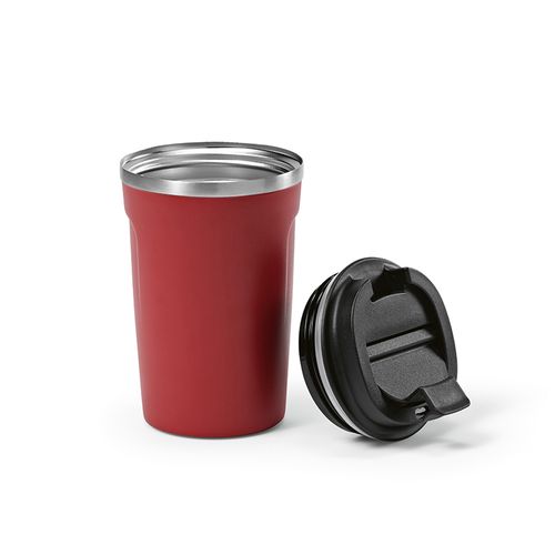 Vaso de viaje Limpopo; rInox, 490 ml. Doble pared, hermético